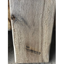 Eichenbohle, Brett, Tischplatte, Struktur, gebürstet, Naturbelassen, Branding 150x20x3,5cm